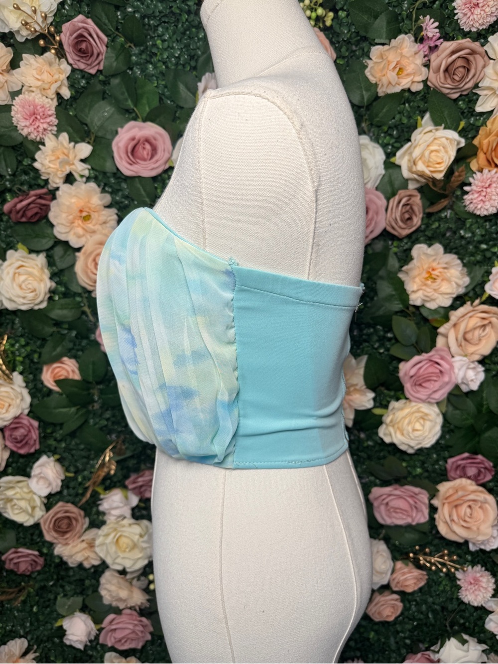 Pastel Watercolor Tube Top - Picture 4 of 8